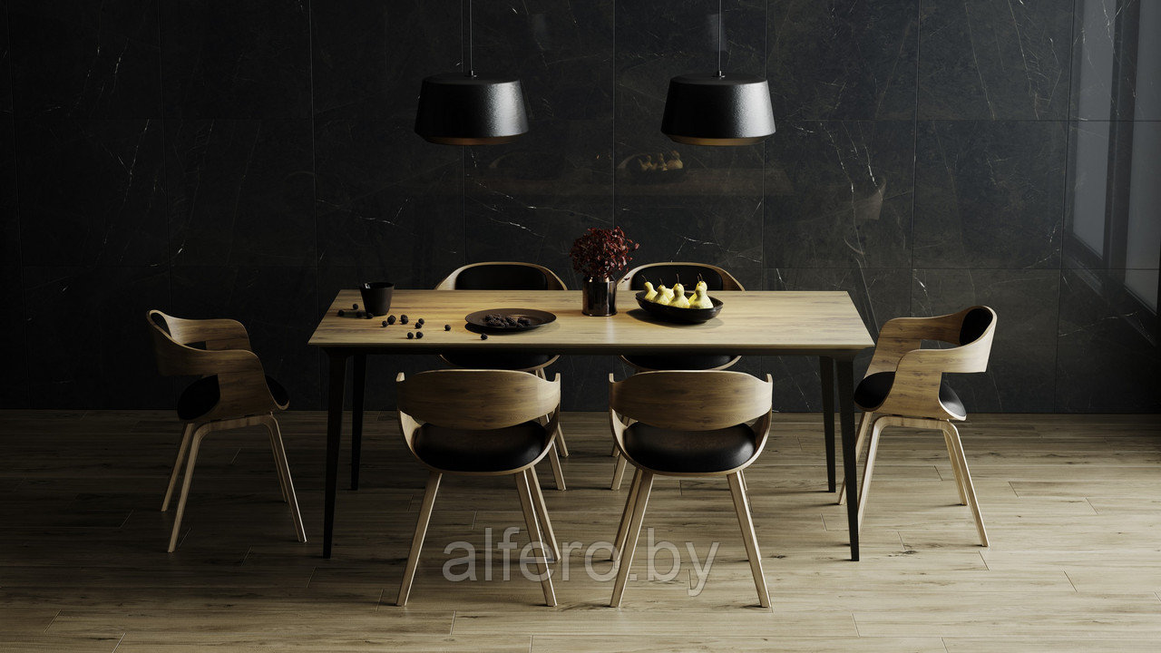 Керамогранит Kerranova Skala 600х1200х11 K-2203 LR 600х1200х11 S1 темно-серый, фото 1