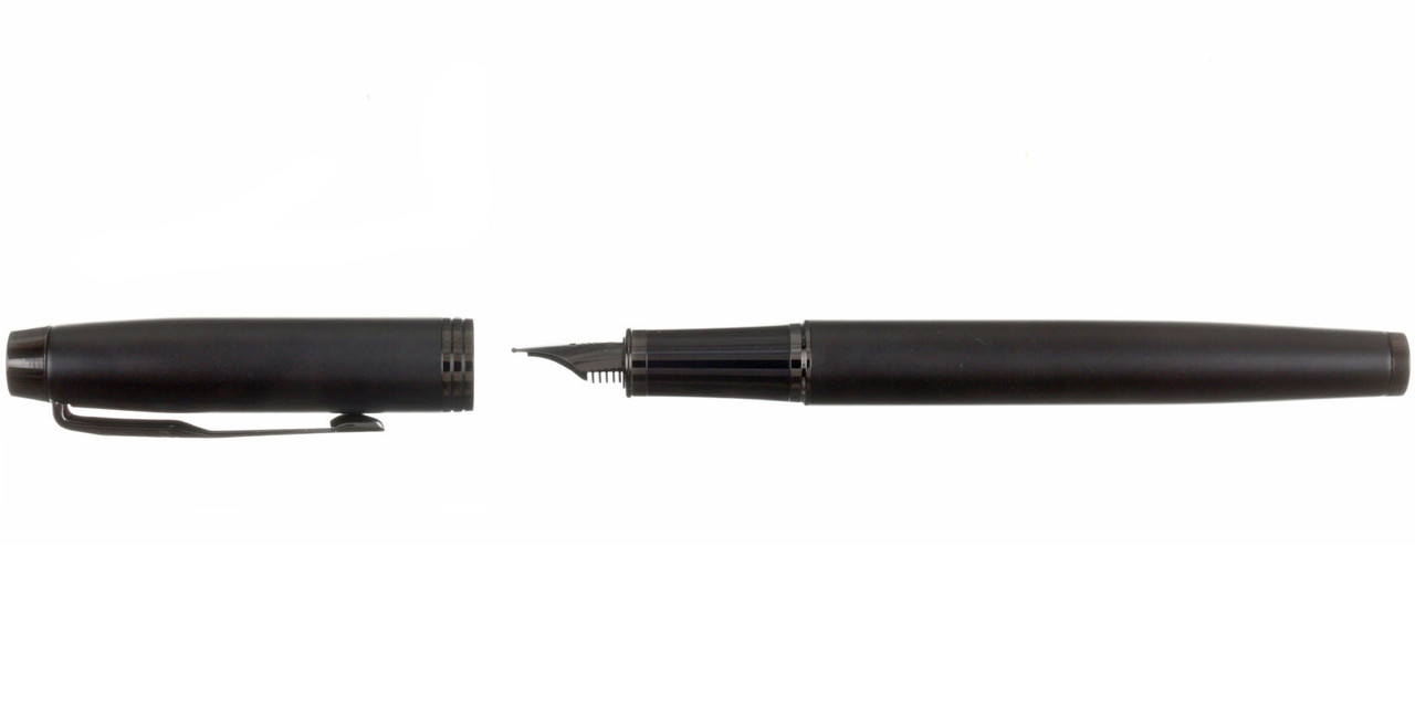Ручка подарочная перьевая Parker IM Achromatic Black корпус черный - фото 1 - id-p196612100