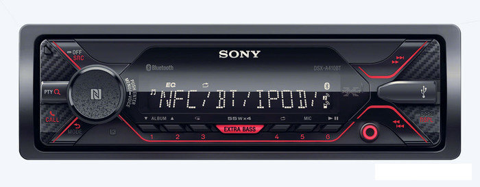 USB-магнитола Sony DSX-A410BT, фото 2