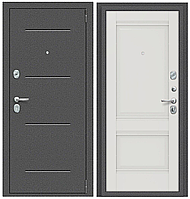 Двери входные металлические Porta R 104.K42 Антик Серебро/Alaska