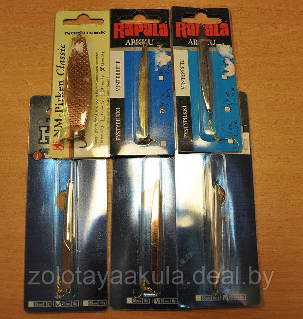 Блесна зимняя Rapala VMC 4 - фото 1 - id-p196616815