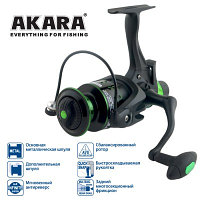 Катушка Akara Geden Carp FG3000, 3+1bb