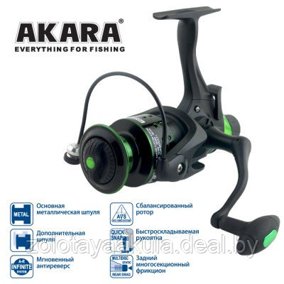 Катушка Akara Geden Carp FG3000, 3+1bb - фото 1 - id-p196616929