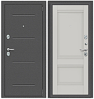 Двери входные металлические Porta R 104.K42 Антик Серебро/Nardo Grey