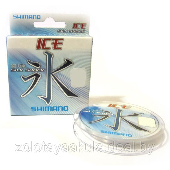 SHIMANO Леска Shimano Ice Silkshock 0,30мм 50м - фото 1 - id-p196617078