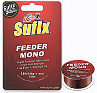 Леска Sufix Feeder mono Burgundy 150м 0,23мм