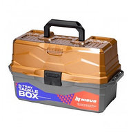 Ящик Tackle Box Nisus для снастей трехполочный, коричневый