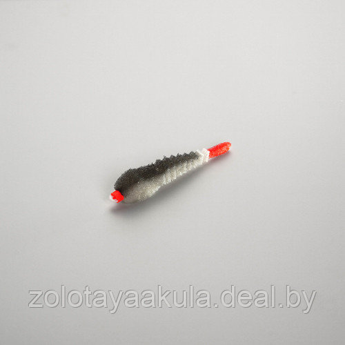 Рыбка поролоновая 3D Ex STREAM WBlack 7см, 10шт (под офсетные крючки №2, 4, 6) - фото 1 - id-p196621404