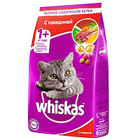 Корм WHISKAS для кошек паштет говядина 1,9кг