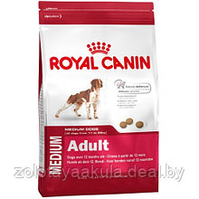 Корм в развес ROYAL CANIN Medium Adult для взрослых собак средних пород от 12 месяцев, 1кг