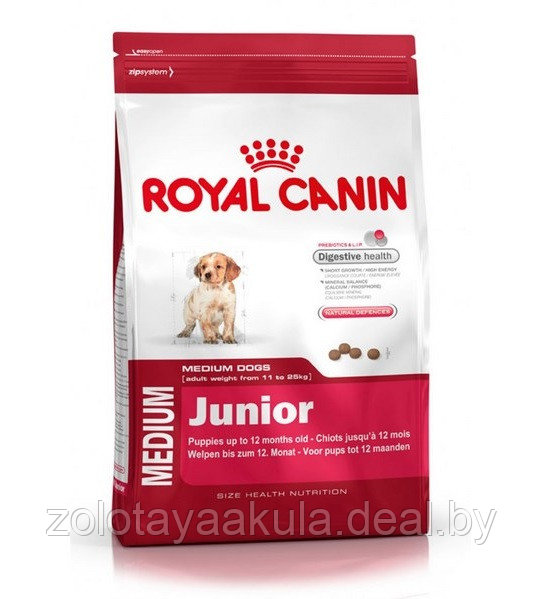 Корм в развес ROYAL CANIN Medium Puppy для щенков средних пород, 1кг - фото 1 - id-p196619364