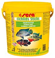 Корм в развес SERA Cichlids Sticks, Для всех цихлид и других крупных рыб, 1кг