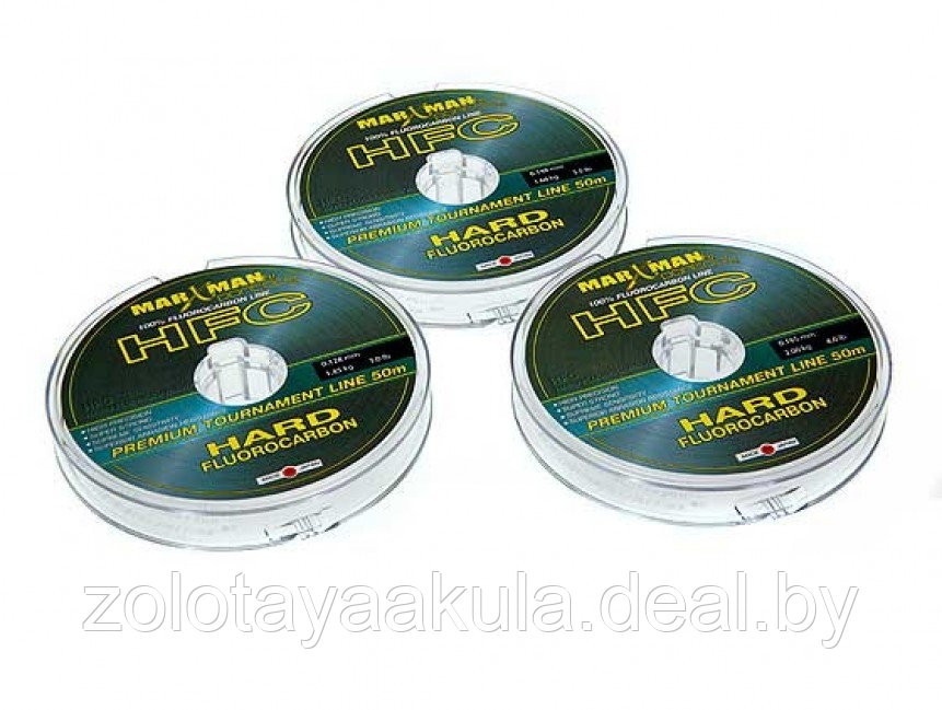 Флюорокарбон Pontoon 21 Fluorocarbon Marxman HFC 50м 0,128мм, жесткий - фото 1 - id-p196617183