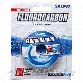 Флюорокарбон SALMO Fluorocarbon 0,10мм, 30м - фото 1 - id-p196617187