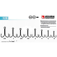 KUIJIRA Двойник Kujira с длинным цевьем 520 BN №3/0, 10шт