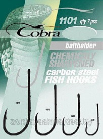 Cobra Крючки Cobra Baitholder 1101NSB 10/0, 1шт - фото 1 - id-p196618272