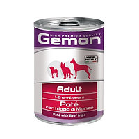 400гр Gemon Dog Adult PATE Beef Tripe Консерв. корм для собак, паштет с говяжьим рубцом