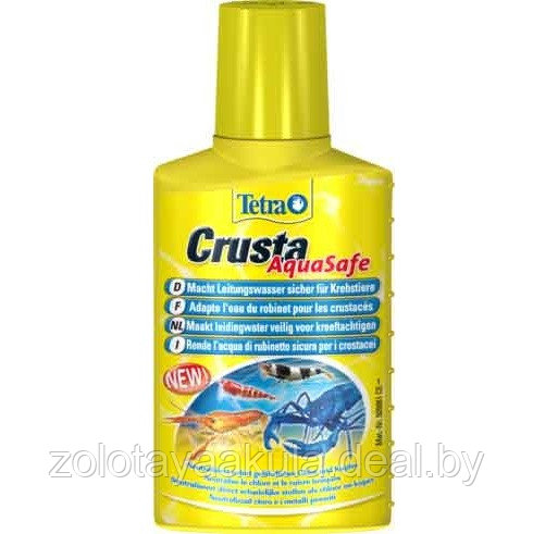 Tetra Crusta Aqua Safe 100мл Кондиционер для ракообразных - фото 1 - id-p196620410