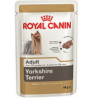 Корм ROYAL CANIN Yorkshire Terrier Adult 85г паштет для собак породы йоркширский терьер старше 10 мес