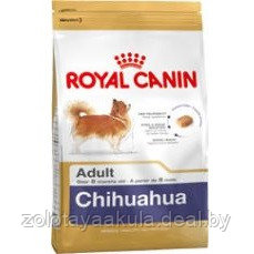 0,5кг Корм ROYAL CANIN Chihuahua Adult для взрослых собак породы Чихуахуа c 8 месяцев - фото 1 - id-p196619425