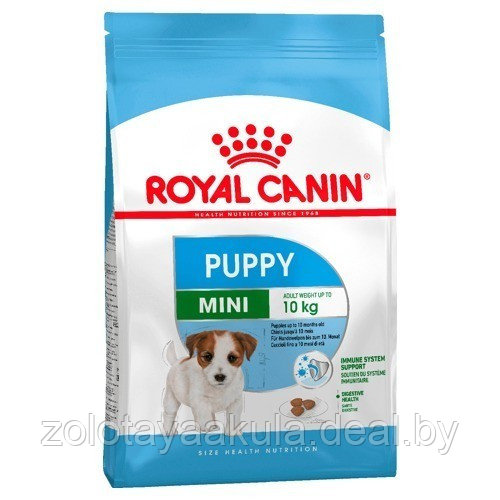 0,8кг Корм ROYAL CANIN Mini Puppy для щенков мелких пород с 2 до 10 месяцев - фото 1 - id-p196619434