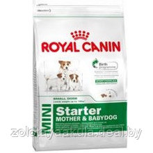 1кг Корм ROYAL CANIN Mini Starter для щенков мелких пород в период отъема и до 2х месяцев, беременных и