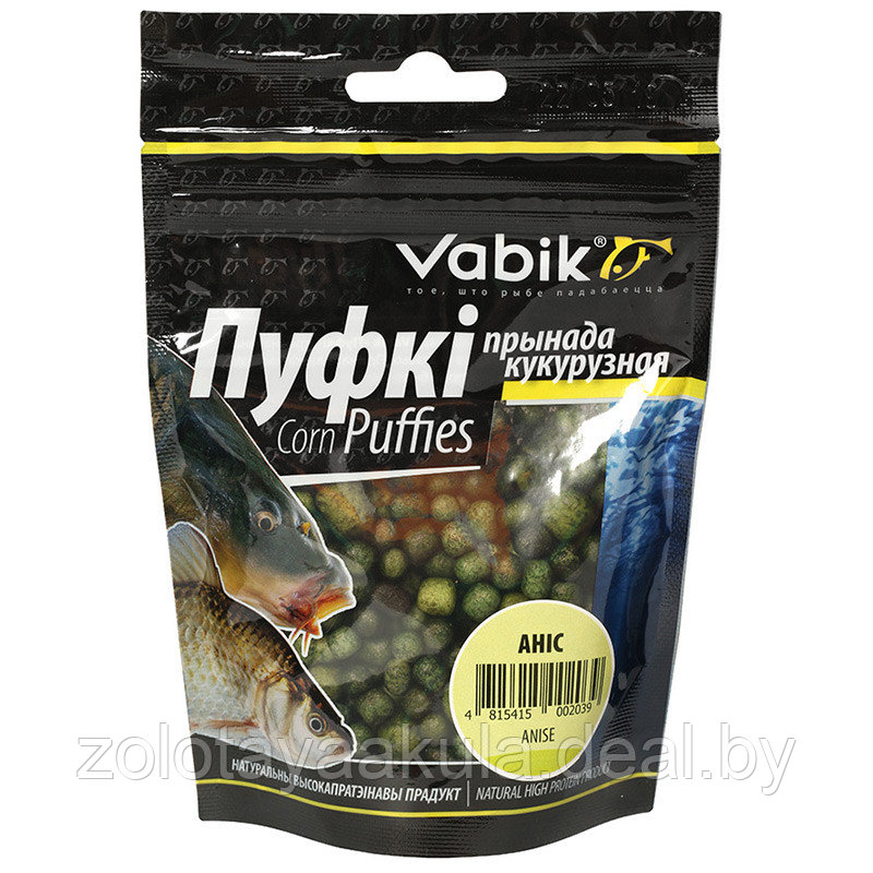 Приманка VABIK CORN PUFFIES Анис, 20г - фото 1 - id-p196617392