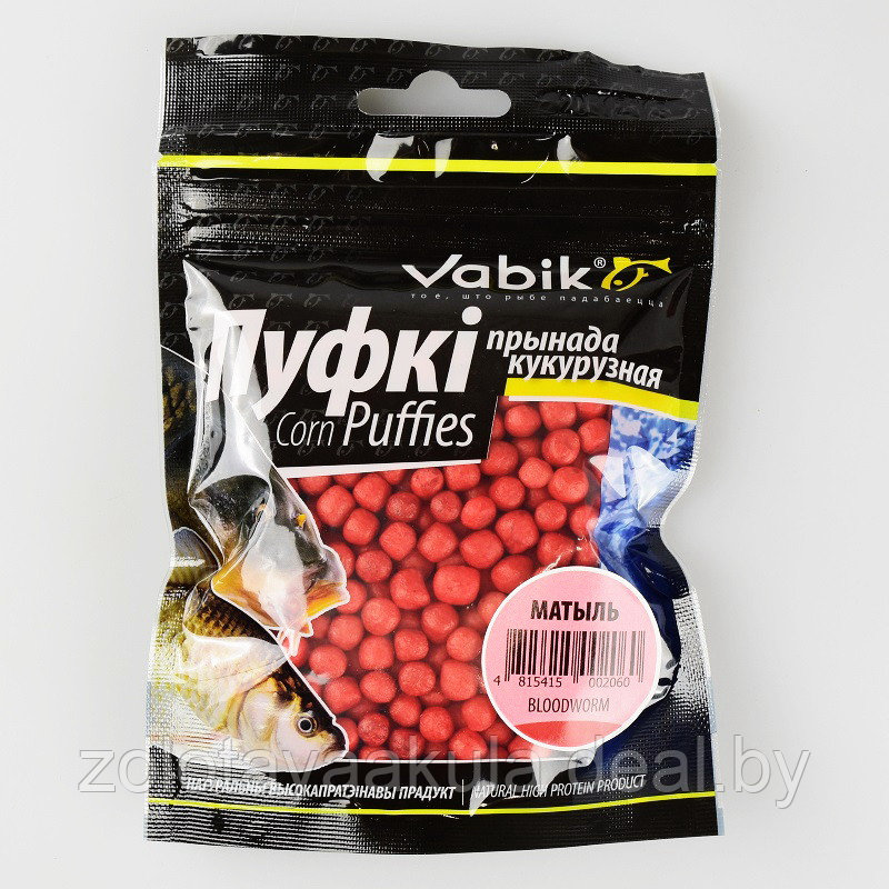 Приманка VABIK CORN PUFFIES Мотыль, 20г - фото 1 - id-p196617397