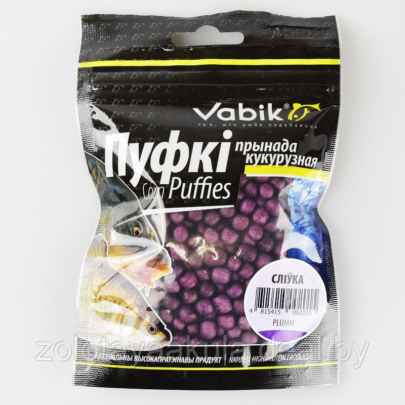 Приманка VABIK CORN PUFFIES Слива, 20г - фото 1 - id-p196617399