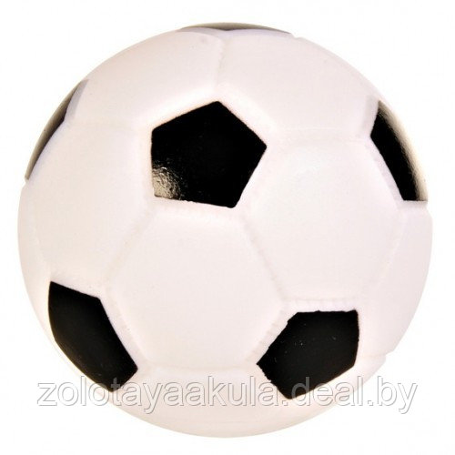 Игрушка из каучука TRIXIE для собаки футбольный мяч 9см - фото 1 - id-p196620557