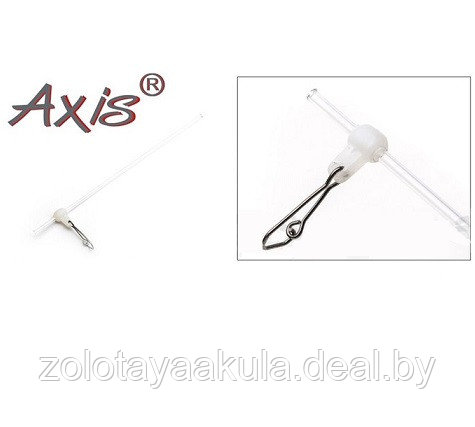 AXIS Антизакручиватель AXIS прямой 7см, прозрачный, 3шт - фото 1 - id-p196617420