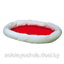 Лежак TRIXIE Kuschelbett 47*38см белый/красный, для животных