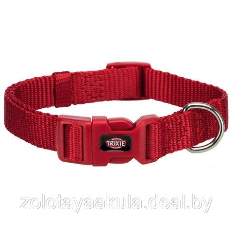 Ошейник TRIXIE Premium Collar M-L 35-55см/20мм красный