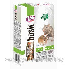 Lolo Pets Lolo Pets полноценный корм для мышей и песчанок 500г - фото 1 - id-p196620661