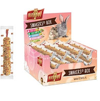 Vitapol Smakers Box зерновые палочки с попкорном для грызунов, 1шт, 45гр