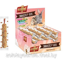 Vitapol Smakers Box зерновые палочки с попкорном для грызунов, 1шт, 45гр