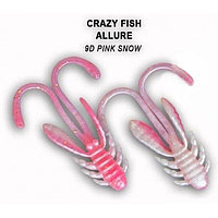 Резина Crazy Fish Allure 2'' 9d, Кальмар, 6шт