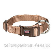 Ошейник TRIXIE Premium Collar L-XL 40-65см/25мм карамель