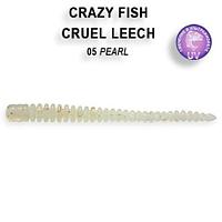 Резина Crazy Fish Cruel Leech 2'' №05, Кальмар, 8шт