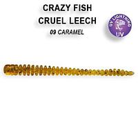 Резина Crazy Fish Cruel Leech 2'' №09, Кальмар, 8шт