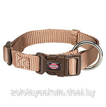 Ошейник TRIXIE Premium Collar M-L 35-55см/20мм карамель