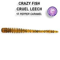 Резина Crazy Fish Cruel Leech 2'' №17, Кальмар, 8шт