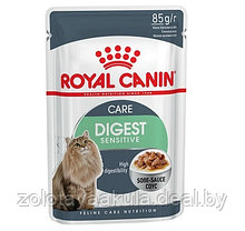 85гр Влажный корм ROYAL CANIN Digestive Care для взрослых кошек с чувствительным пищеварением, в соусе (пауч)