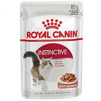 85гр Влажный корм ROYAL CANIN Instinctive для взрослых кошек, в соусе (пауч)