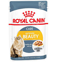 Корм ROYAL CANIN Intense Beauty в соусе 85г для поддержания красоты шерсти взрослых кошек