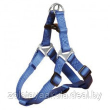 Шлея TRIXIE для собак Premium Harness S 40-50см/15мм королевский синий