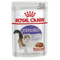 Корм ROYAL CANIN Sterilised 85г кусочки в соусе для стерилизованных кошек старше 1года