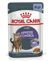 Корм ROYAL CANIN Sterilised Appetite Control 85г в желе для взрослых стерилизованнных кошек, склонных к