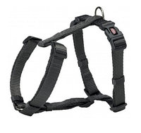 Шлея TRIXIE для собак Premium H-harness L 60-87см/25мм графит