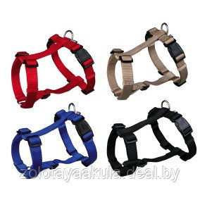 Шлея TRIXIE для собак Premium H-harness XS-S 30-40см/10мм, синий - фото 1 - id-p196619740